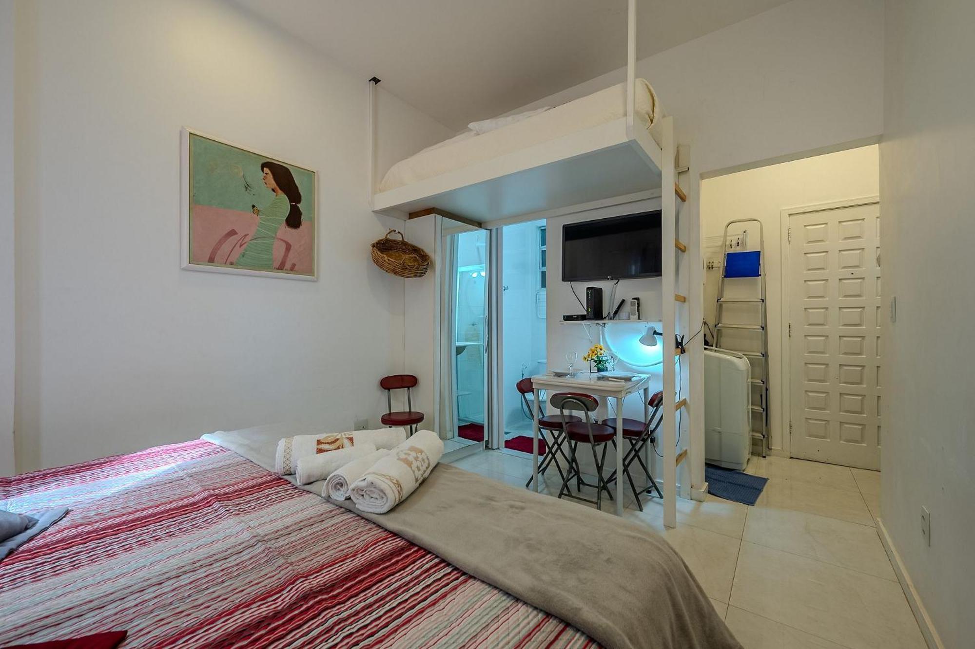 Studio Na Quadra Da Praia De Copacabana Rio de Janeiro Exterior photo