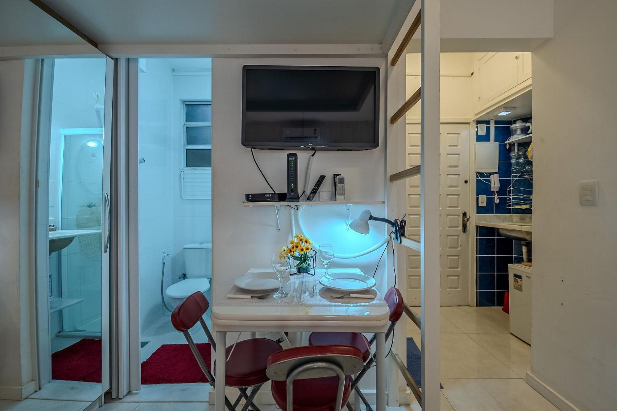 Studio Na Quadra Da Praia De Copacabana Rio de Janeiro Exterior photo